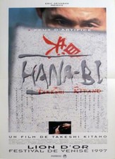 HANA-BI - TAKESHI KITANO - JAPAN - ORIGINAL FRENCH MOVIE POSTER