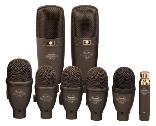 Superlux drum microphone set - superlux,