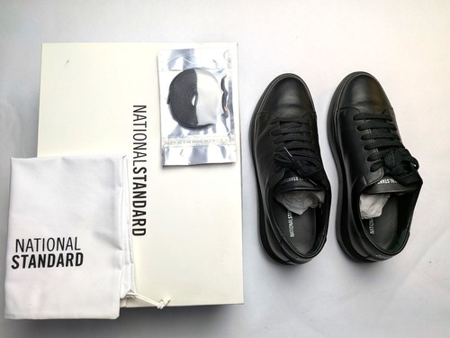 Sneakers homme cuir noir