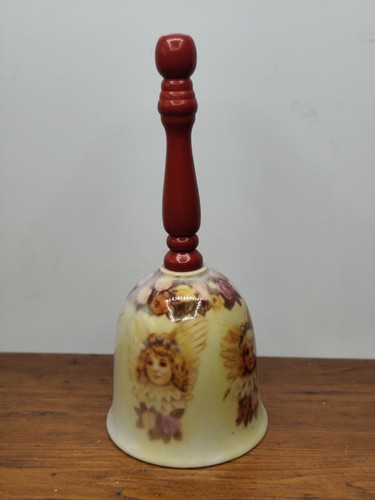Vtg porcelain china bell - china,