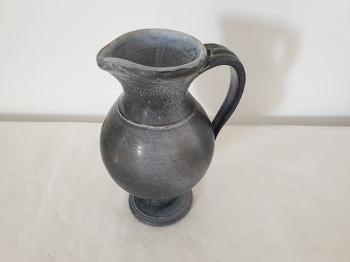 Pichet céramique gris - gris, /