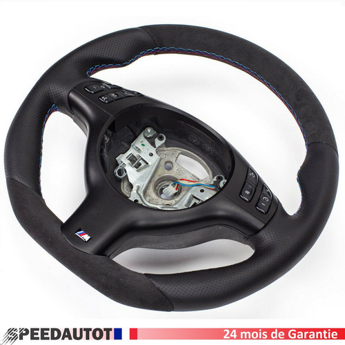 Volant cuir alcantara - volant,