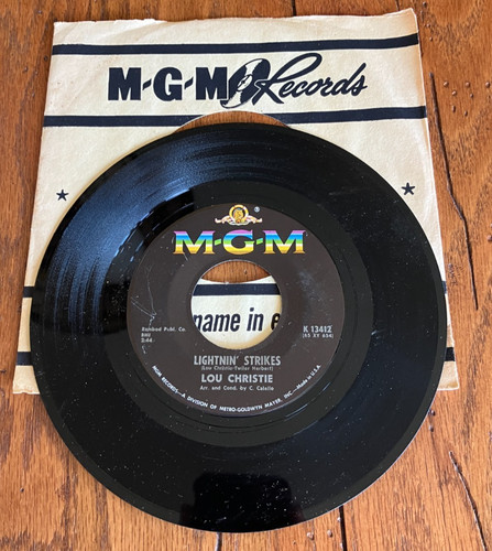 Lou christie lightnin - lou, lightnin'