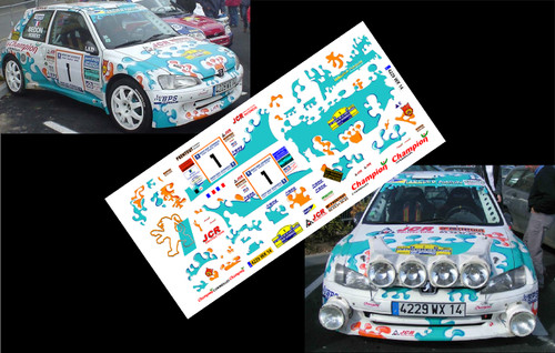 Decals peugeot 106 maxi - 106,