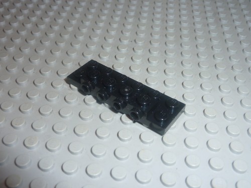 Lego black plate with - plate, studs