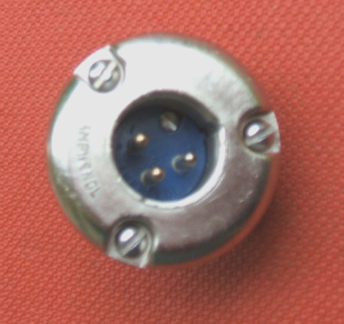 Amphenol male pin donut xlr - 3-pin,
