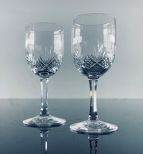 ART DECO 1 VERRE A VIN BLANC EN CRISTAL TAILLE MODELE MAGELLAN ST LOUIS