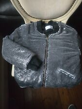 BLOUSON BOMBERS A PAILLETTES REVERSIBLE IRO / VALEUR CONSEILLER 499 EUROS