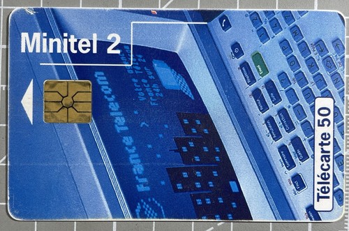 Télécarte minitel f502 - télécarte, 2