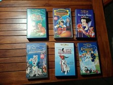 Walt DISNEY-Lot 6 Cassettes