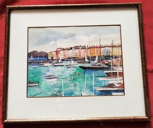 Belle aquarelle e - du,