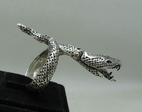 Bague longue argent - longue, en