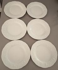 6 assiettes dessert plates