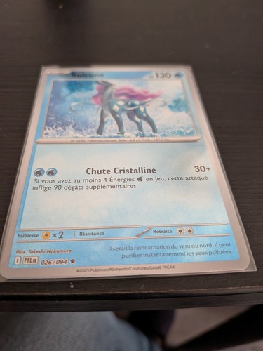 Carte pokémon suicune 026 094 - pokémon, 026/094