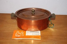 Marmite , cocotte en cuivre