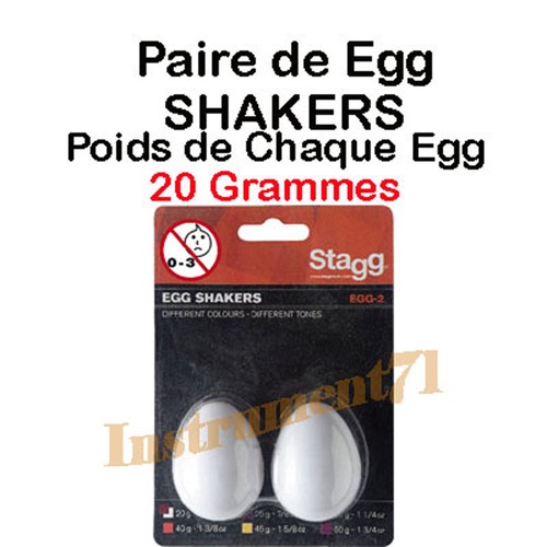 Paire maracas shakkers - paire,
