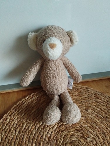 Peluche doudou ours - , beige