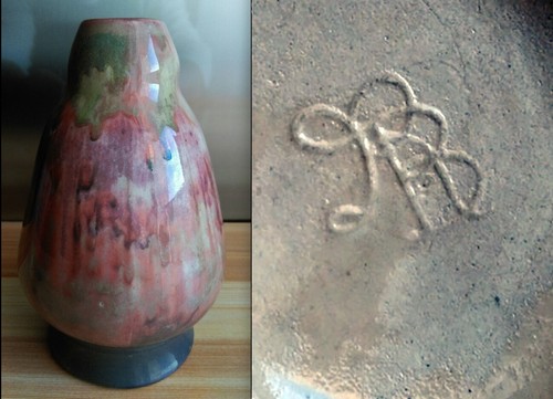 Vase grès nuancé rené - en,