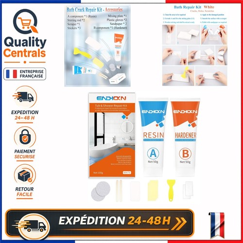 Kit réparation baignoire