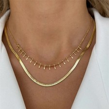 ✨ Collier en or à double
