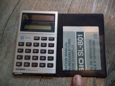 Casio 801 vintage solar - sl-801,