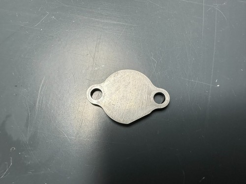 Plaque valve échappement - plaque,