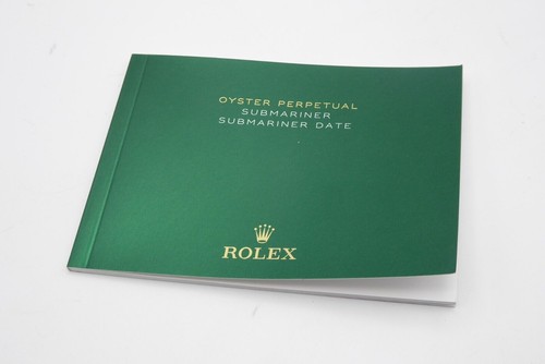 Livret date rolex - date,