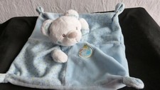 doudou plat  ours  blanc
