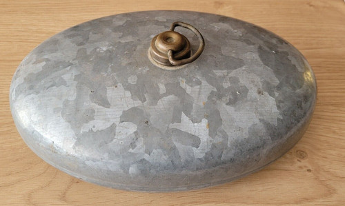 Ancienne bouillotte zinc - bouillotte,