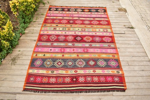 Tapis tente vintage turkish - tente,