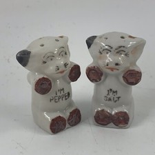 Vintage Cats Salt and Pepper