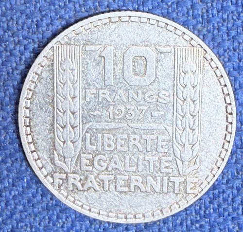 Monnaie francs turin 1937 - monnaie, 10