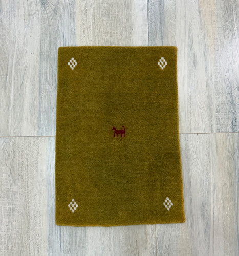 Mini napperon oriental olive