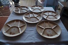 Service fondue de 6 assiettes