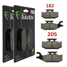 2 Kit plaquettes frein Av Ga