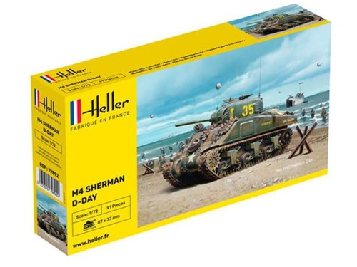 Heller sherman day 1 - sherman, 1/72