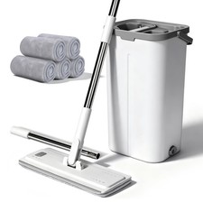 Balai Plat Microfibre 140cm et