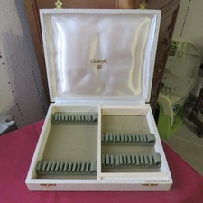 Coffret Écrin vide gris christofle pour 24 couvert a poisson