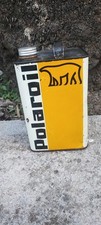 ANCIEN BIDON HUILE AUTO MOTO POLAROIL