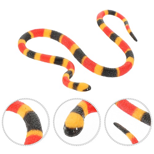 Serpent caoutchouc réaliste - caoutchouc,