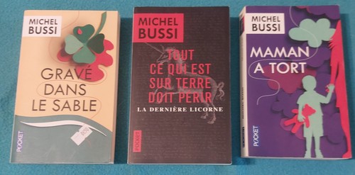 Michel bussi lot de 3 - de,