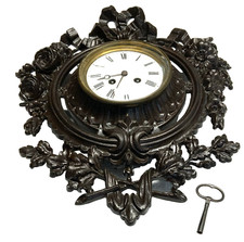 Ancien grand CARTEL MURAL XIXème fonctionne