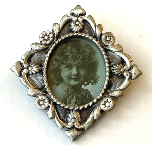 Broche vintage style - broche, art