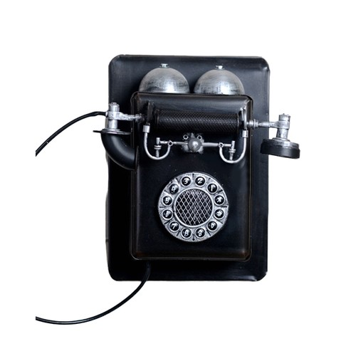 Téléphone fixe vintage - téléphone,