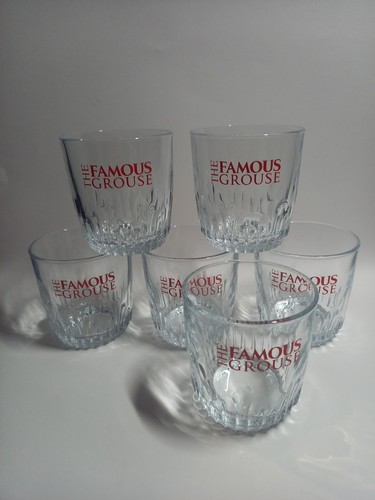 Lot verres famous grouse - 6,