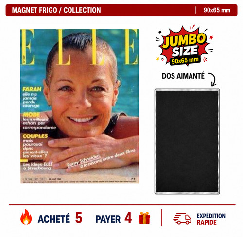 Magnet frigo romy schneider - magnet,