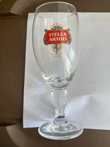 Verre bière pied stella - verre,