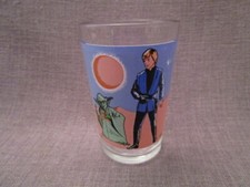 Verre a moutarde illustré ancien "stars wars" 1983