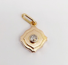 Pendentif art deco or rose 18k