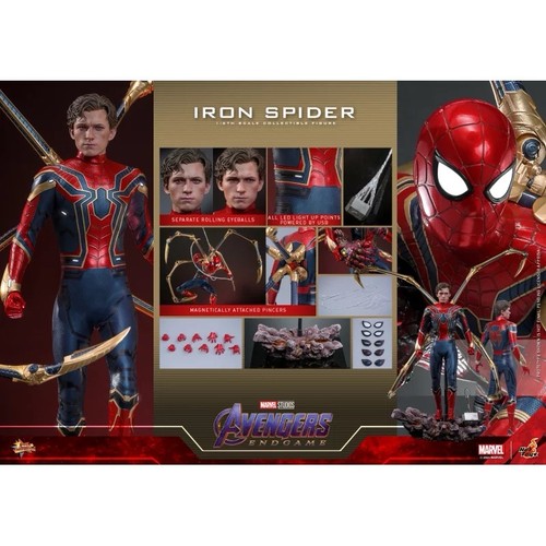 Hot toys iron spider - toys, (